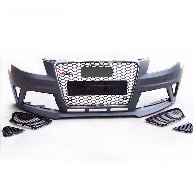 For Audi A4 B8 RS4 body kit S4 front bumper assy 2008 2010 2012