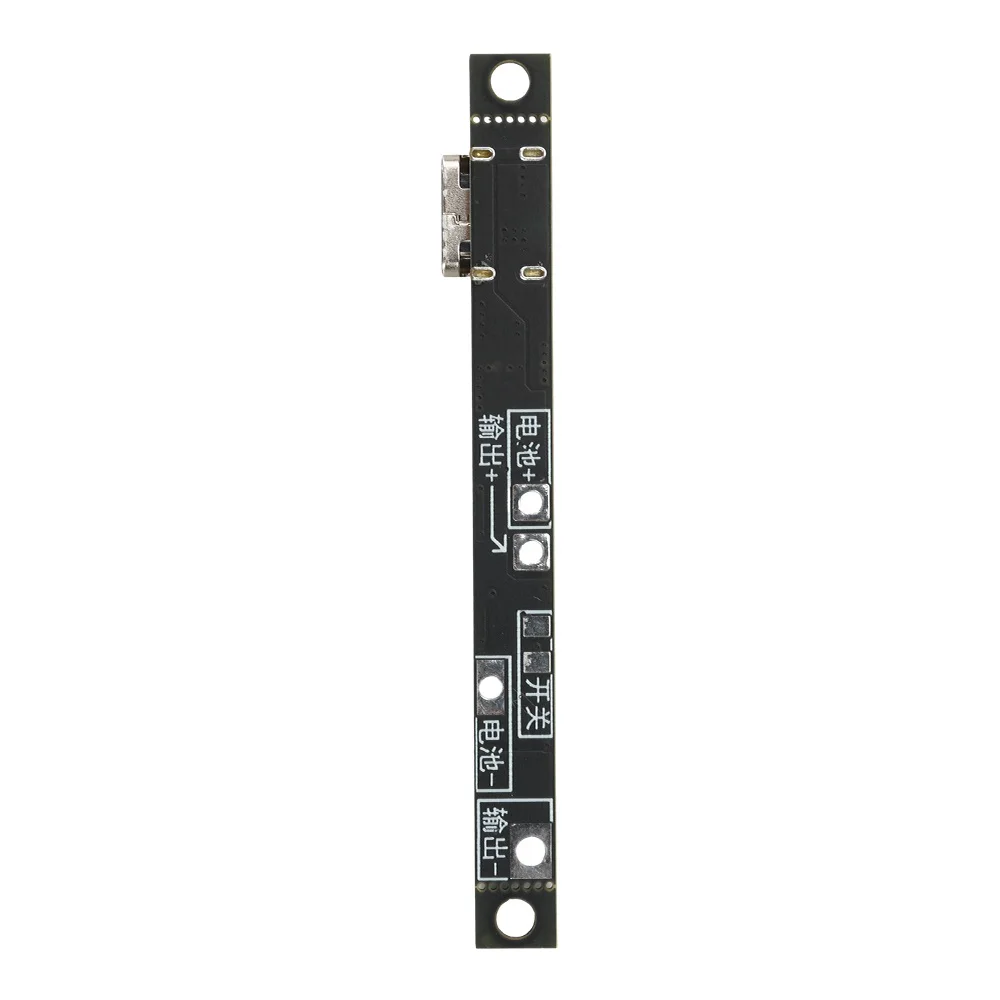 

Type C Charging Module 3.7V Lithium Battery Charging Protection Module 1.2A Charge Discharge Protection Board with Switch