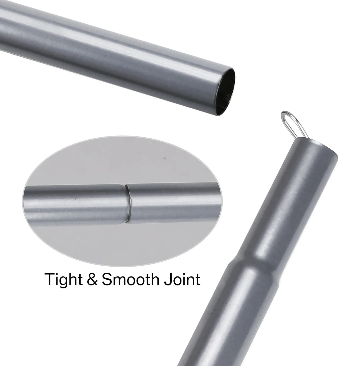 Aluminium Alloy Tent Poles 200CM Tarp Rods for Camping Canopy Awning Shelter Backpacking Hiking Shade Sail Accessories