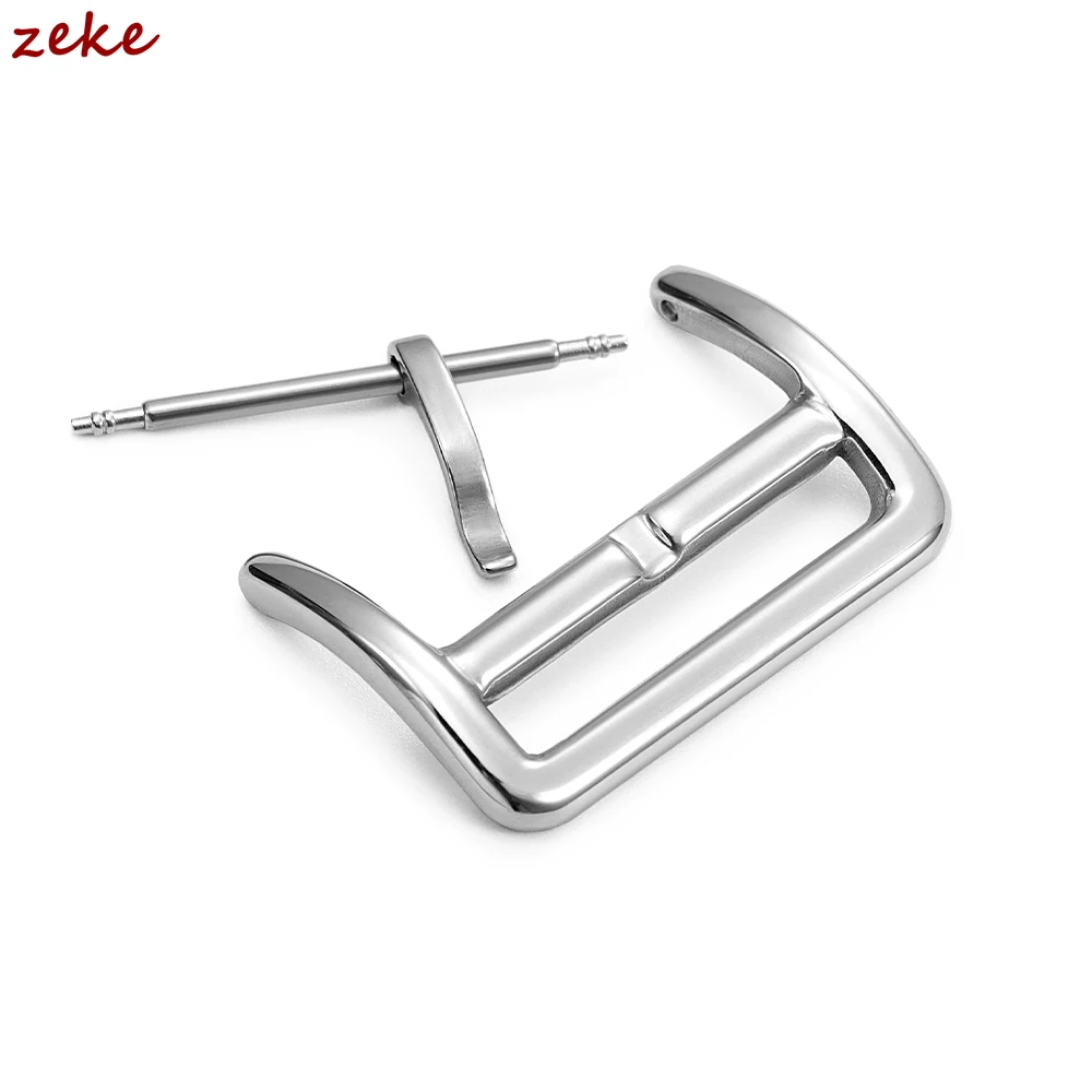 الفولاذ المقاوم للصدأ حزام مشبك للنساء الرجال الفضة الذهب الصلبة معدن حزام من الجلد مشبك حزام اكسسوارات 16 مللي متر 18 مللي متر 20 مللي متر الأشرطة