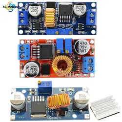 XL4015 5A Lithium Charger Board Adjustable Constant Current Constant Voltage Step-Down Charging Board XL4015 Converter Radiator