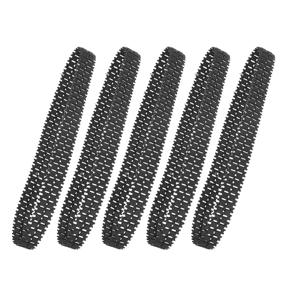 

5Pcs Rubber Tank Tracks for DIY Robot Assembly Develops Creativity and Hands on Skills Sturdy Wear Resistant Non Slip Traction