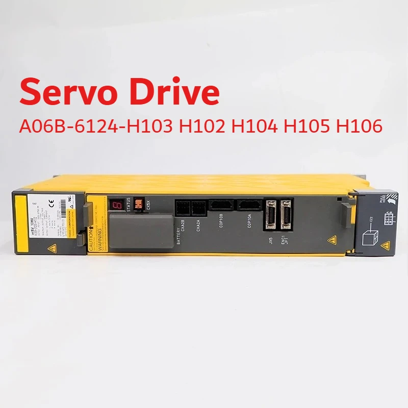 

Used A06B-6124-H103 H102 H104 H105 H106 For FANUC A06B-6124-H103 Servo Drive Servo Amplifier