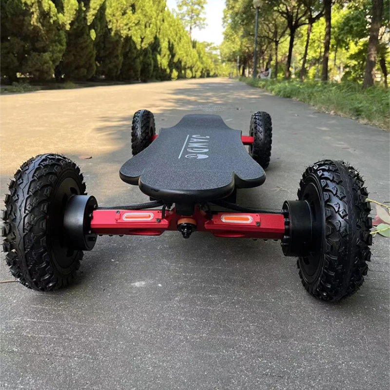 All terrain electric skateboarding, off-road, high-speed adult sports transportation, four-wheel intelligent balance vehicle