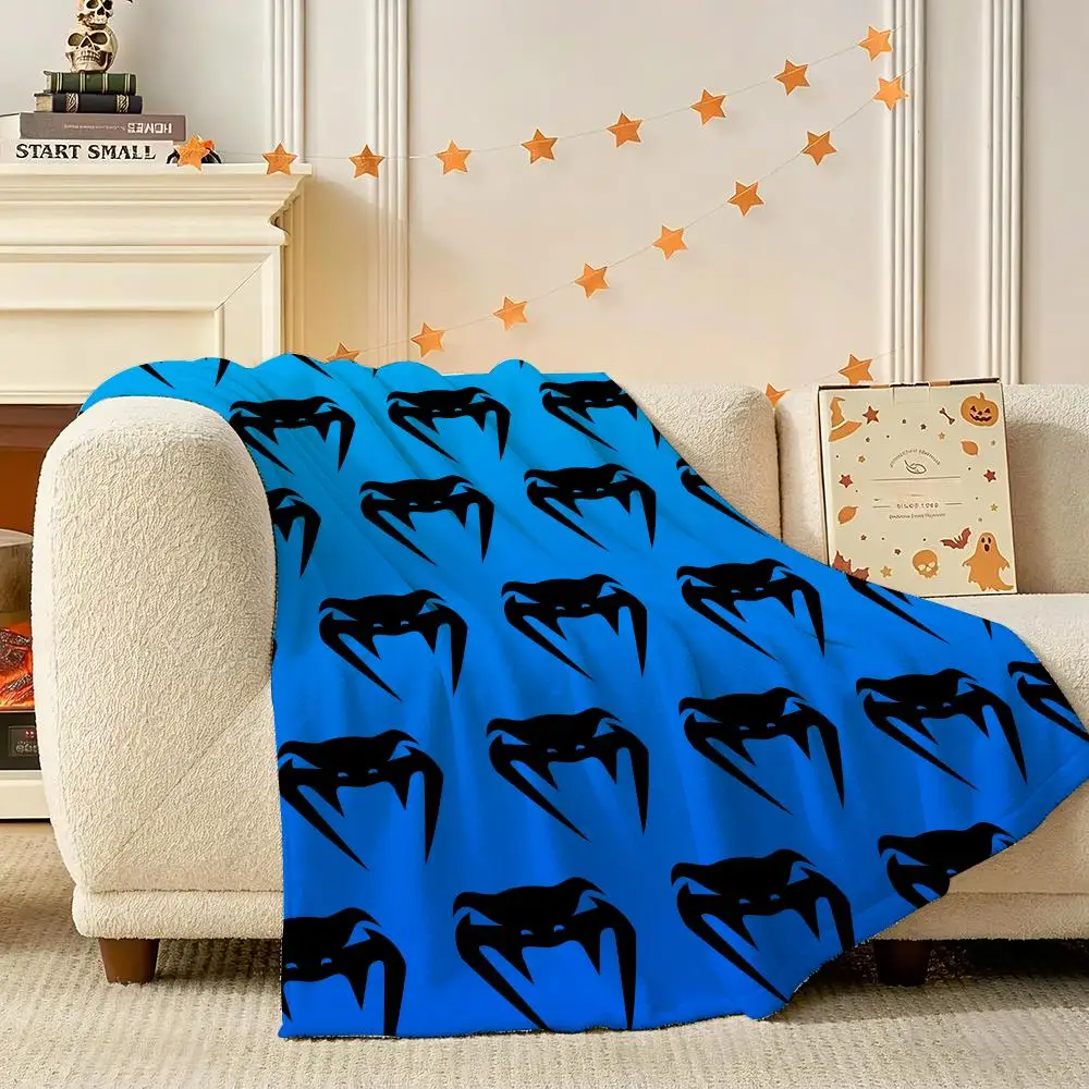 Cobertor de Flanela Leve Venum Throw 240g, Cobertor Macio para Sofá e Quarto