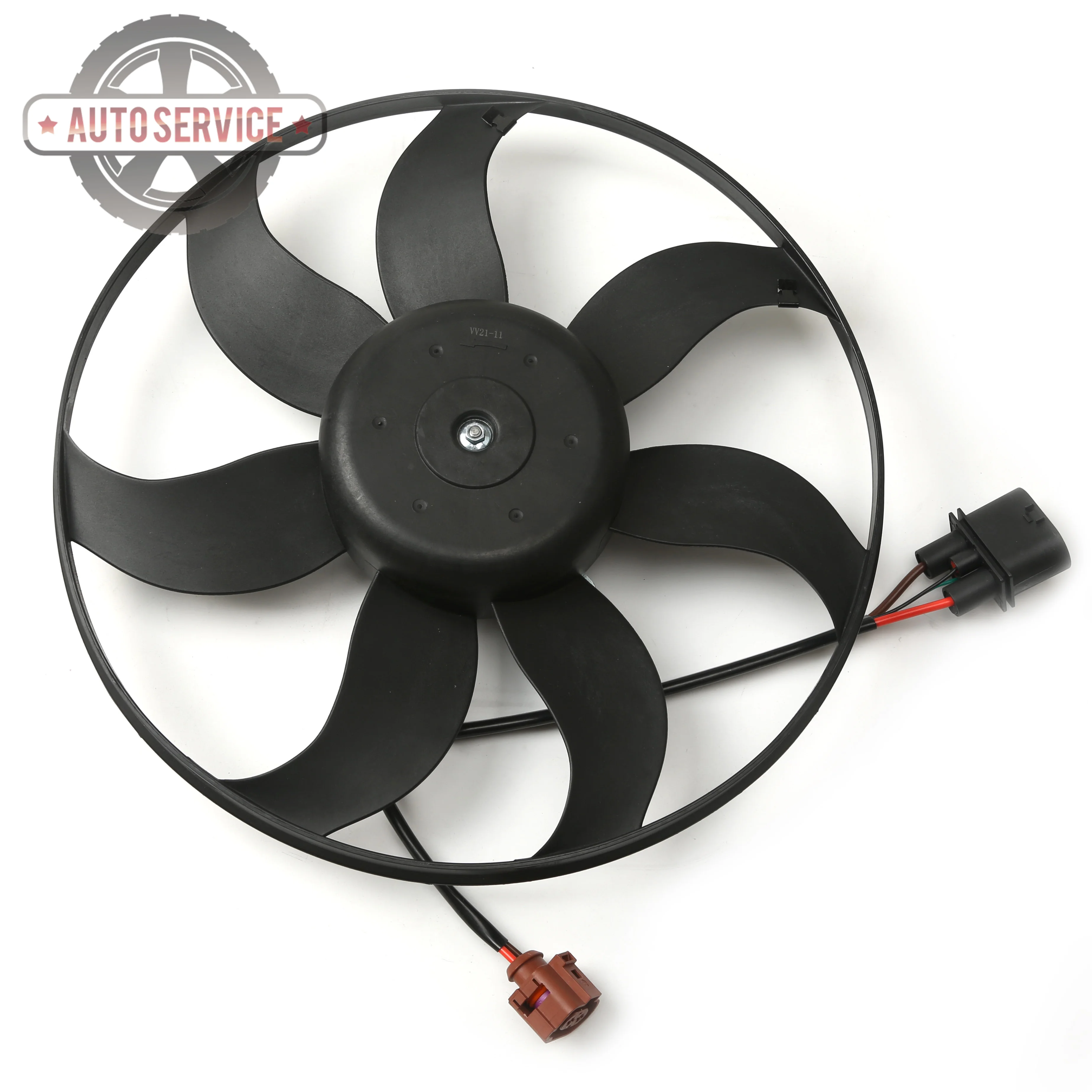 1K0959455Q 1KM959455G Engine Radiator Cooling Fan Left For VW Beetle Cabrio Golf 2010-2014 Santana 2013-2022