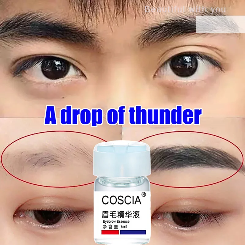 NewFast Augenbrauen-Enhancer-Wachstumsserum, Augenbrauen-Haarwachstum, Anti-Haarausfall-Produkt, verhindert Haarausfall, volleres, dickeres Augenbrauen-Make-up