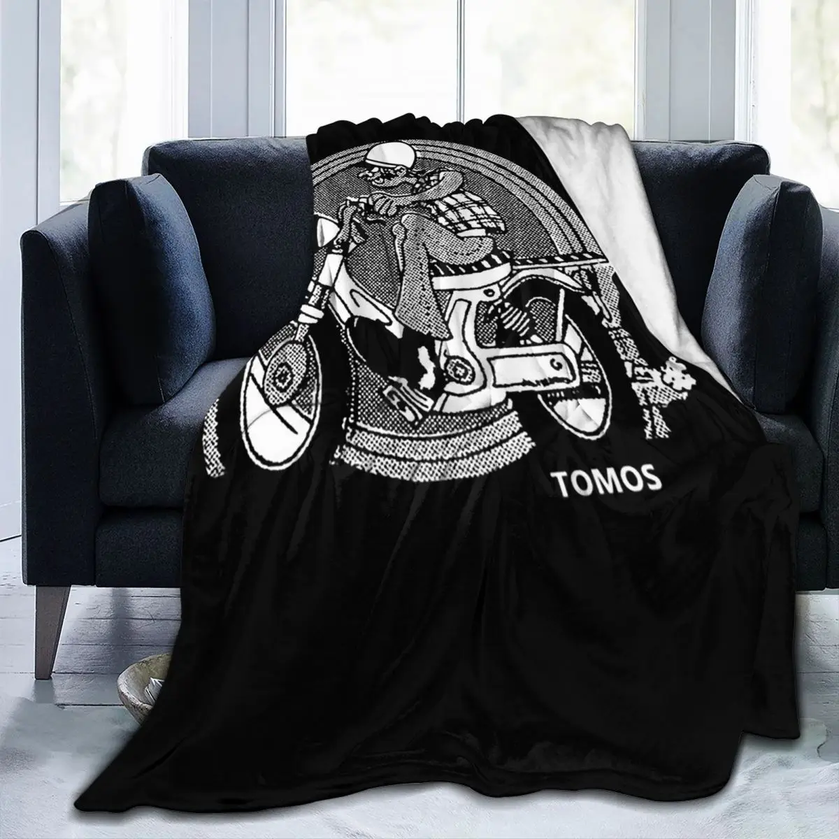 

Одеяла для мопедов Tomos, фланелевое одеяло для дивана, многофункциональное одеяло для дивана, постельные принадлежности, офисные пледы, покрывало, одеяло