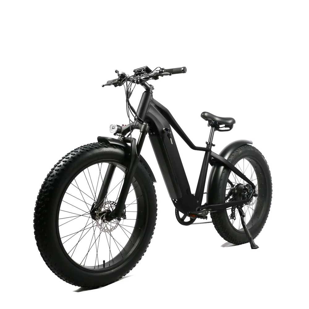 1000w 750w Fat Tyre Ebike Integrated Lithium Battery Electric Bicycle Conversion Kit 48v 52v Aluminum Frame Bike Man Use