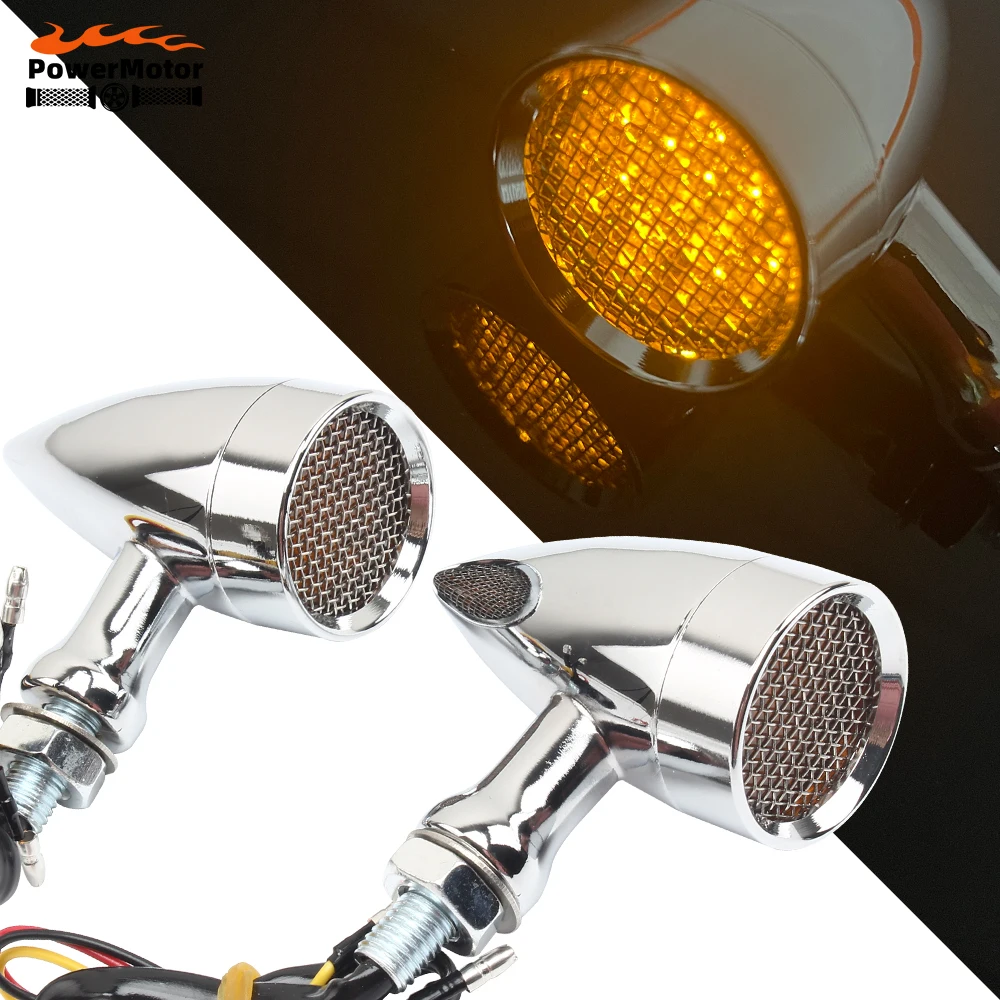 New Motorcycle Turn Signals LED Flashing Stop Blinker light 12V 15LED for Harley Street Glide Honda Suzuki Tail Super Enduro