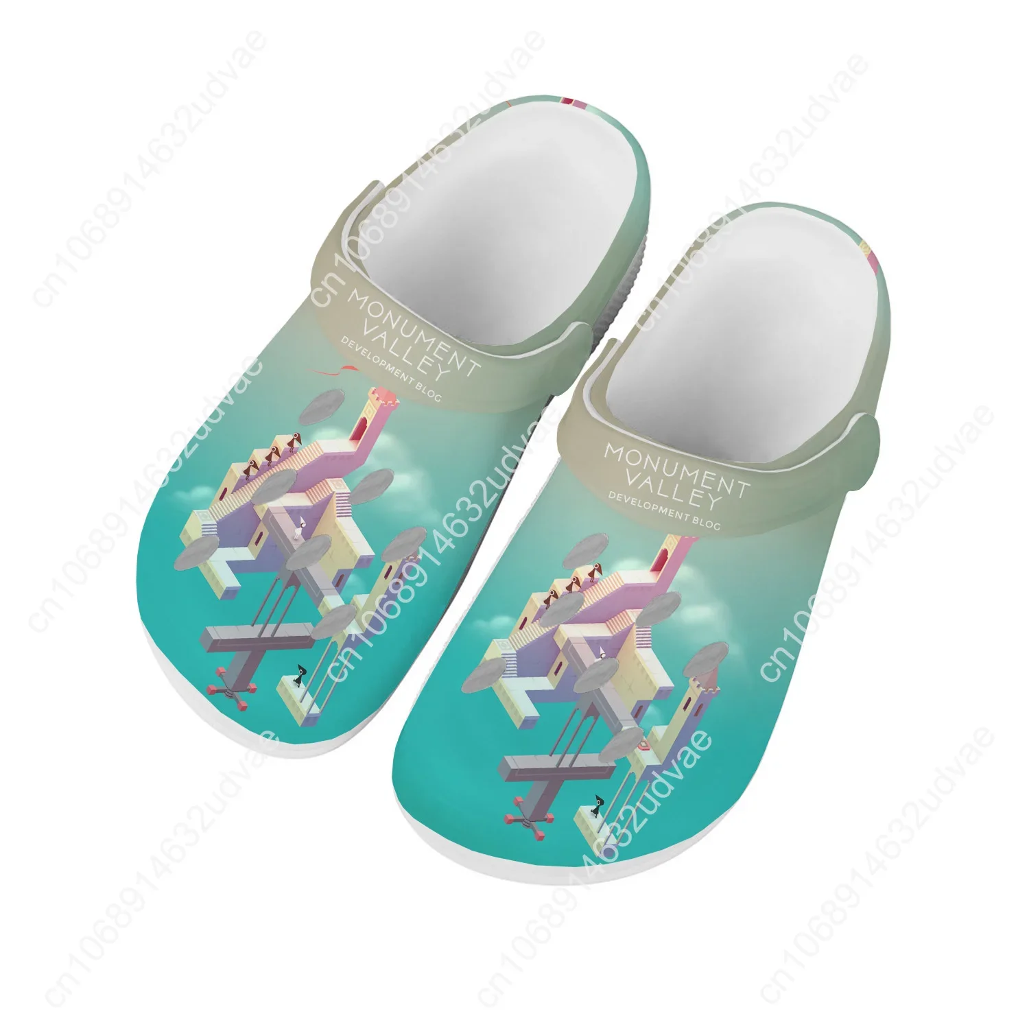 

Сандалии Monument Valley для мужчин и женщин, модная подростковая обувь для воды, горячие игры, садовые дышащие удобные пляжные тапочки на заказ