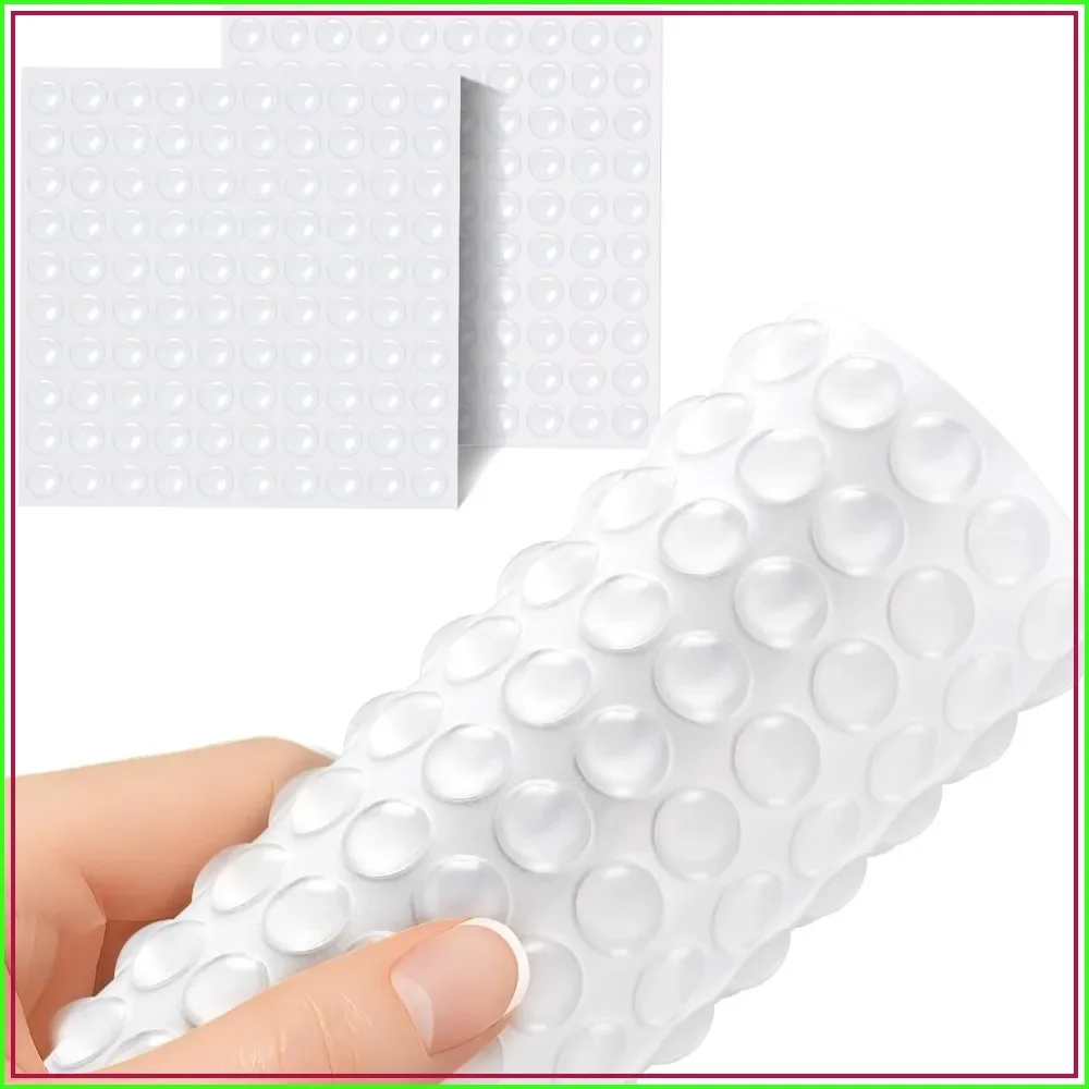 200 Clear Silicone Cabinet Bumpers 0.4