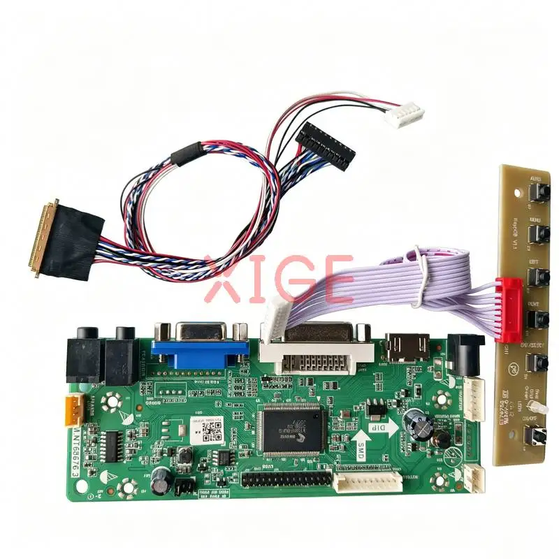 Drive Board Fit LTN140AT02 LTN140AT01 LTN140AT07 LTN140AT08 1366*768 1366x768 HDMI+DVI+VGA 40 Pin LVDS Laptop Display Screen Kit