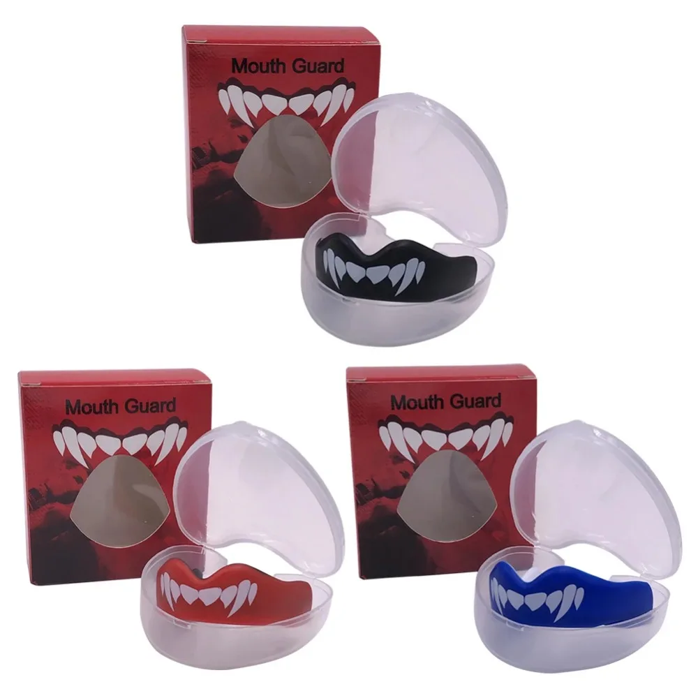 Professional Elle Box Sports Mouth Guard Box Mma Muay Thai Training Set di protezione dei denti per bambini che combattono la protezione dei denti