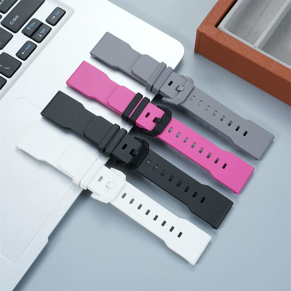 

Watch band for GA-2300 series dopamine color student sports resin rubber watch strap 24mm