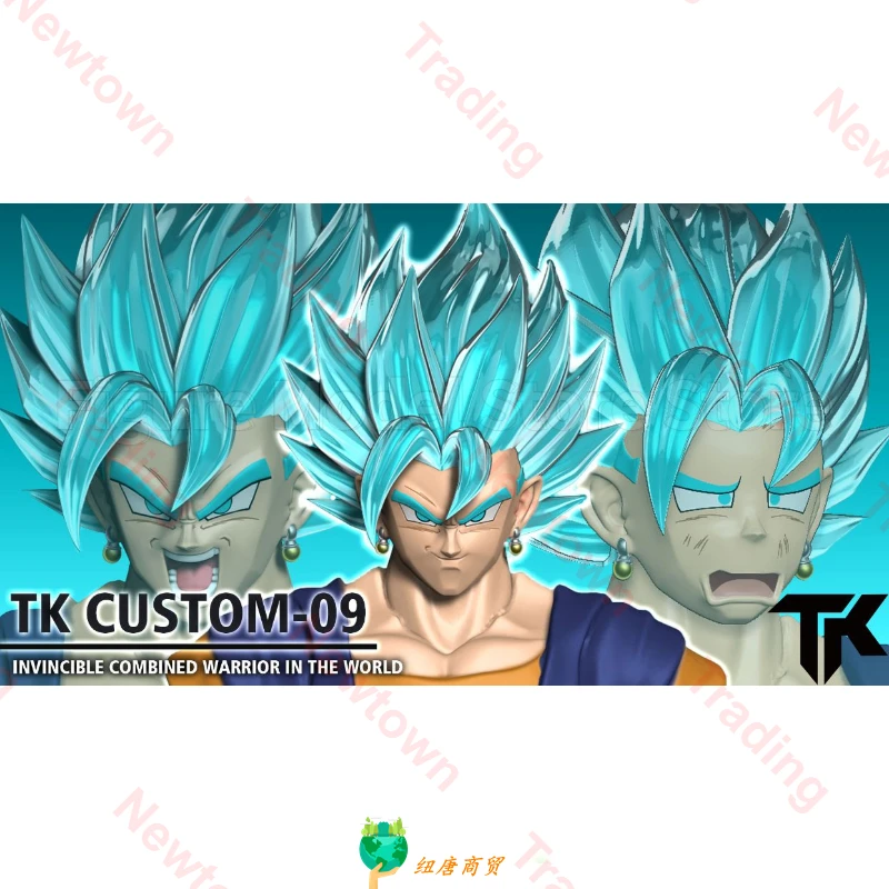 Tk لعبة دراغون بول فيجيتو رؤساء ملحق جزء Shf فيجيتو رؤساء جديدة Tk008 Tk009 مجموعة نحت الرأس المخصصة أنيمي عمل أرقام اللعب #4