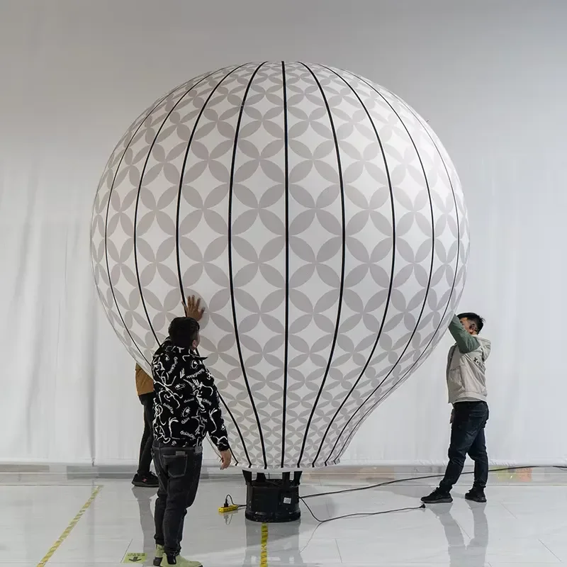 2026 High Quality Customized Design Advertising Inflatable Hot-Air Balloons Made of Oxford Material for Event Coverage