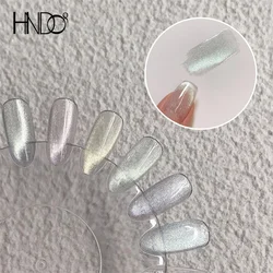 HNDO 3D Color Shift Cat Eye Magnetic Powder Nail Art Chrome Mirror Effect Glitter for Gel Polish Design Pigment Rubbing Dust