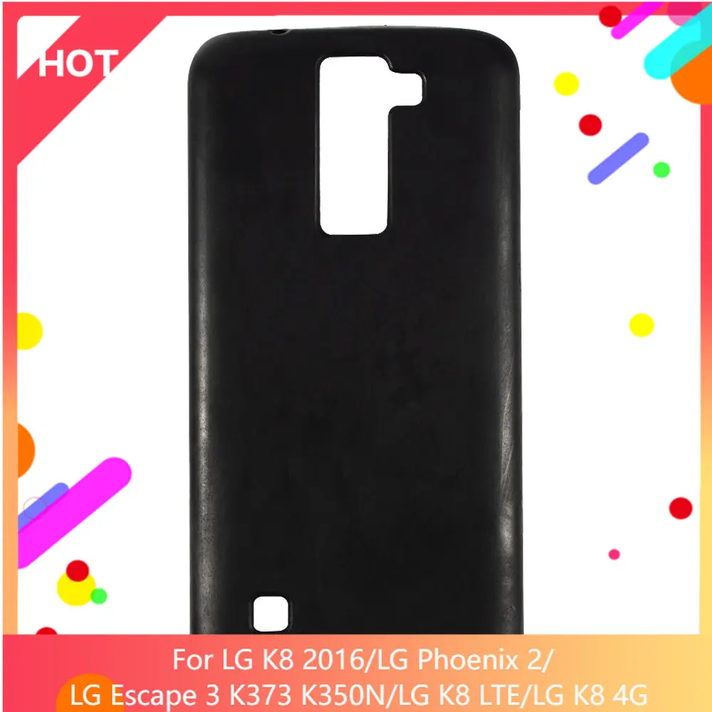 K8 2016 Case Matte Soft Silicone TPU Back Cover For LG Phoenix 2 Escape 3 K373 K350N K8 LTE K8 4G Phone Case Slim shockproof