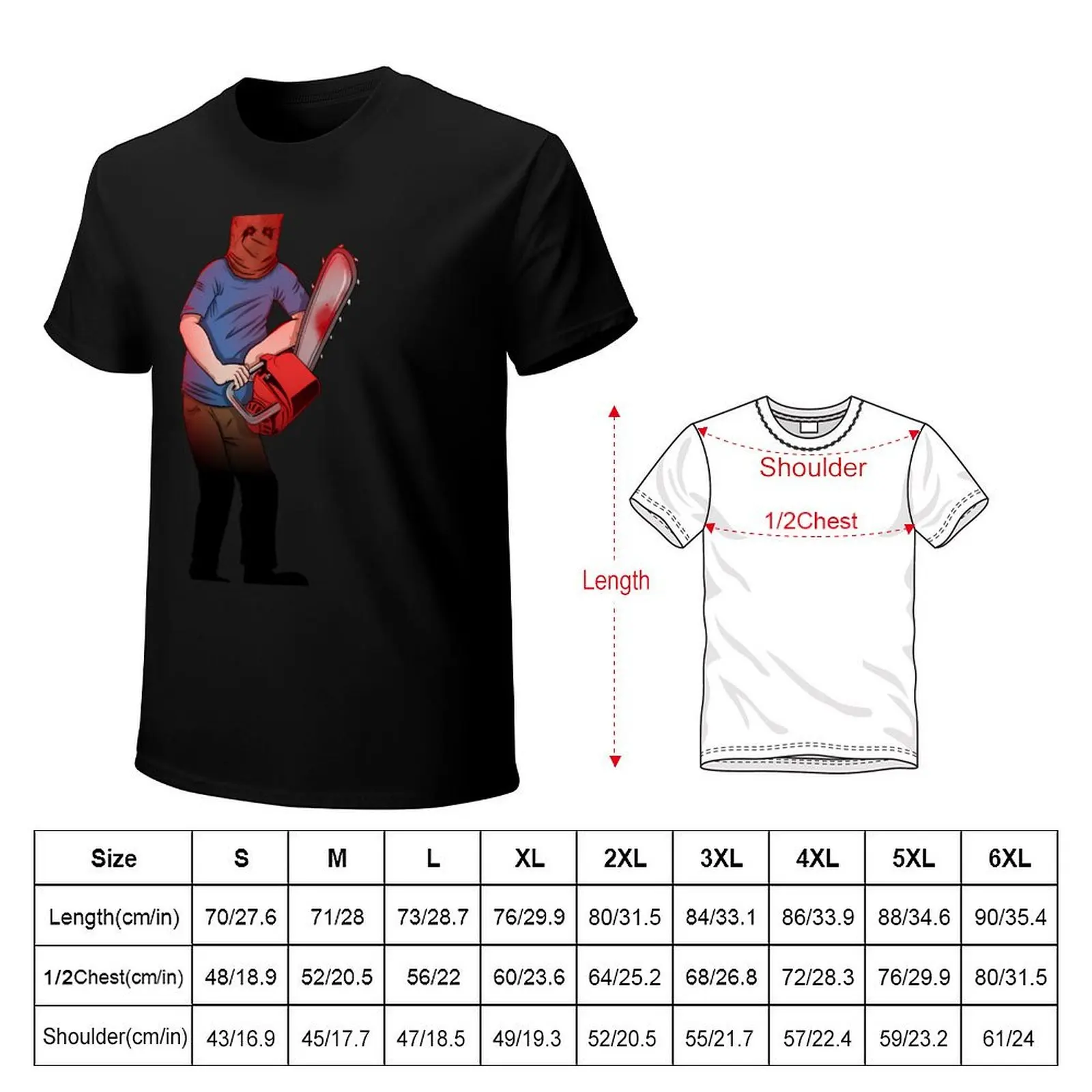 Chainsaw Maniac T-Shirt customs design your own cheap stuff animal prinfor boys funny meme t-shirts compression shirt men