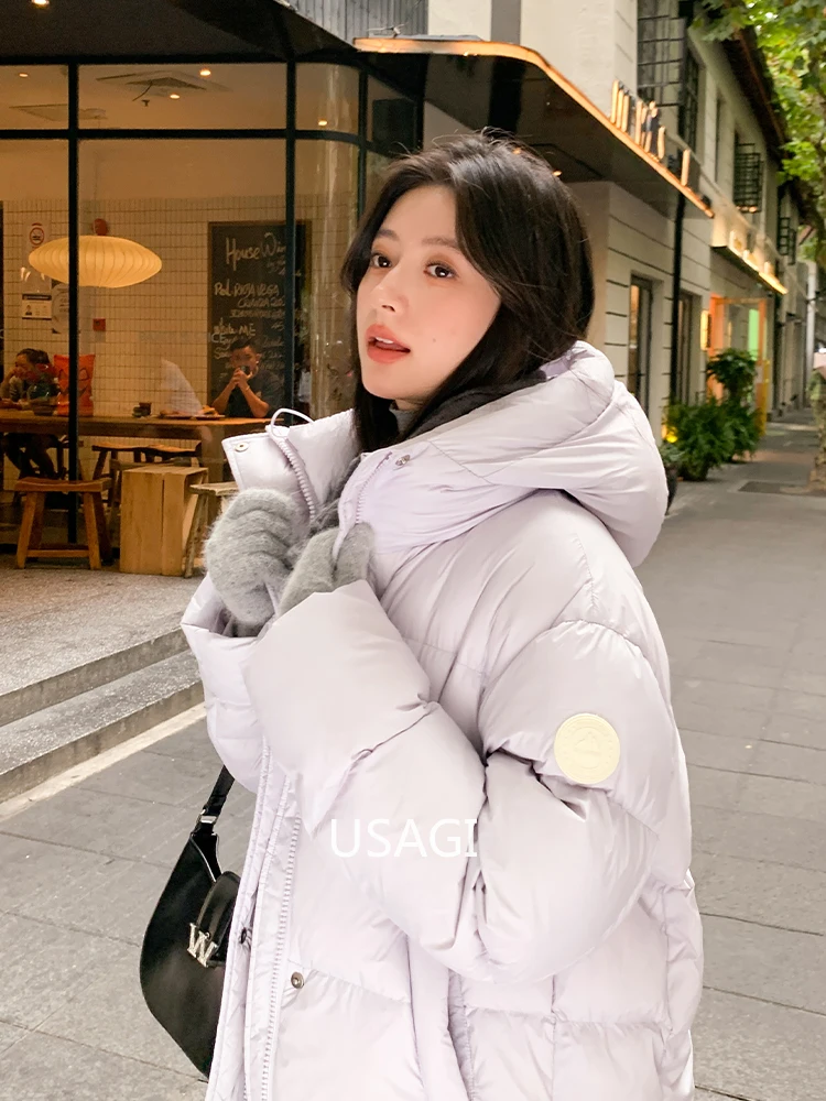 

Winter Parka Women Hooded Short Down Jacket Thick Cotton Coat Casual Cotton-padded Jacket Ladies Outerwear Female 2025 New