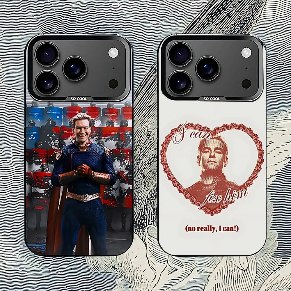 

Homelander the B-boys Phone Case For iPhone 17,16,15,14,13,12,11,Pro,Max,Plus,E,Air,Mini Black Tpu IMD Cover