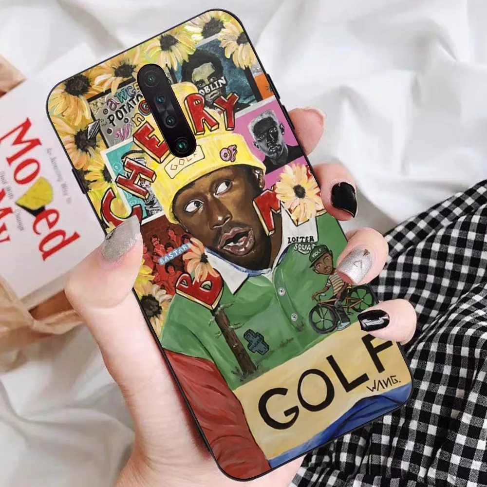 Hot rapper singer Tyler The Creator Phone Case For Redmi 5 6 7 8 9 10 plus pro 6 7 8 9 A GO K20 K30 K40 pro plus F3 Fundas