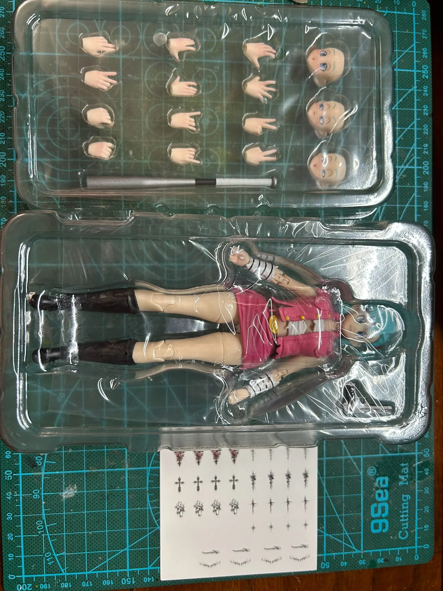 متوفر في المخزون ألعاب الضرب الأصلية المتمردين الفتيات الانتقام الملاك لونا الجحيم فانتوم نيكا 1/12 عمل الشكل 6 بوصة مجموعة كاملة نموذج اللعب #5