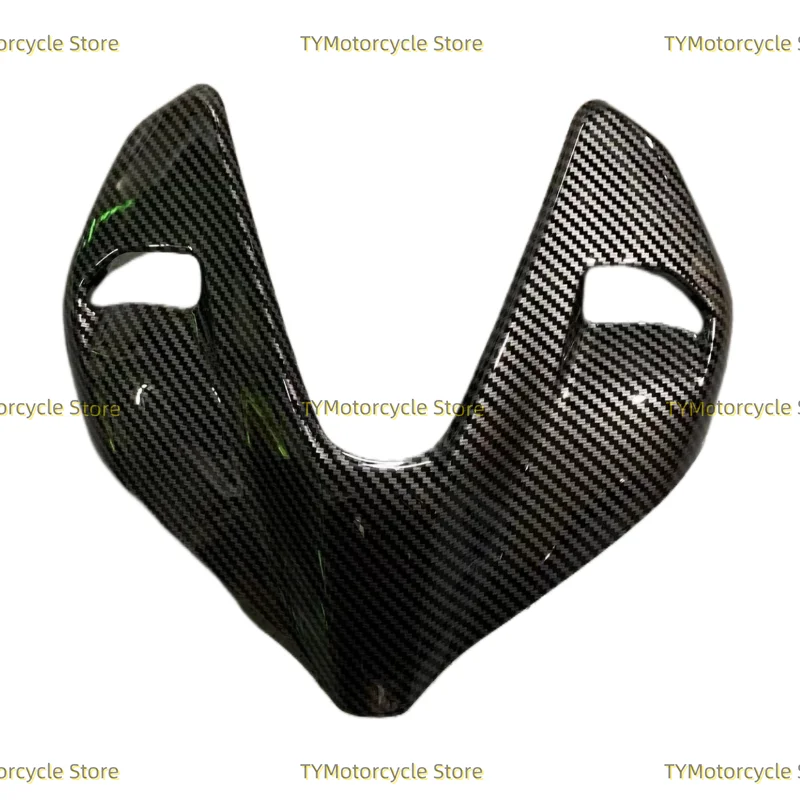 Carbon fiber coating Fairing Front Air Intake Cover Headlight  Cover Guard Fit For Ducati Streetfighter V4 V4S V4SP 2020-2023