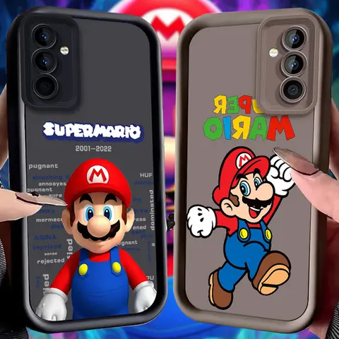 M-Marios Bros Phone Case for Samsung Galaxy A31 A30 A24 A23 A22 A21S A20S A20 A14 A13 A12 4G A11 EU A10S A05 A05S A04 A03 Cover