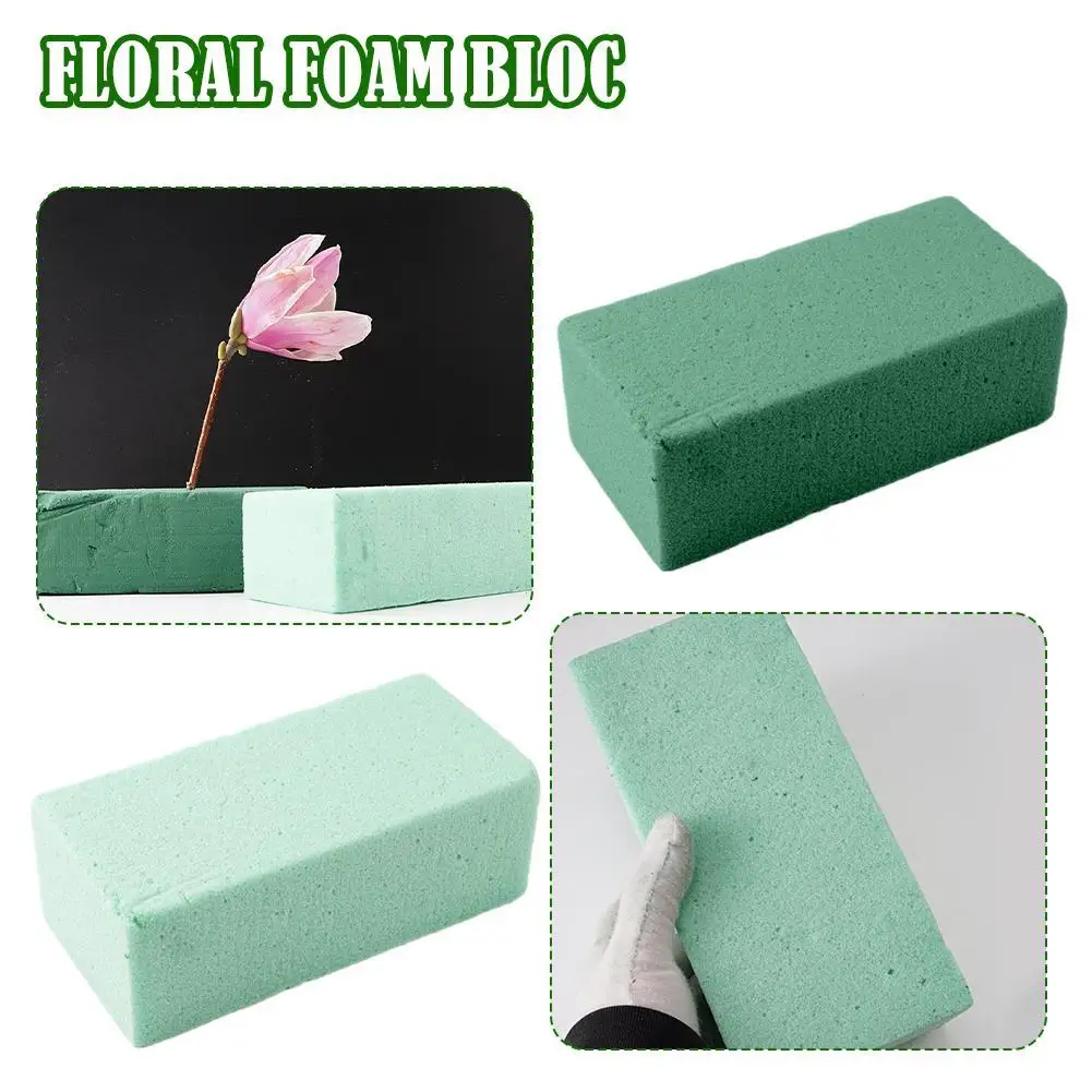 Flower Mud Brick Board Arranjo Props, Lama de flores secas, Solo Nutritivo, Placa de espuma comprimida, Floral