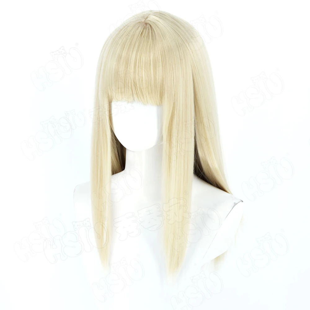 ماكس شعر مستعار تأثيري 50 سنتيمتر البني الذهب الشعر الطويل شعر مستعار اصطناعي + غطاء شعر مستعار حفلة الهالوين شعر مستعار كارولين شعر مستعار تأثيري