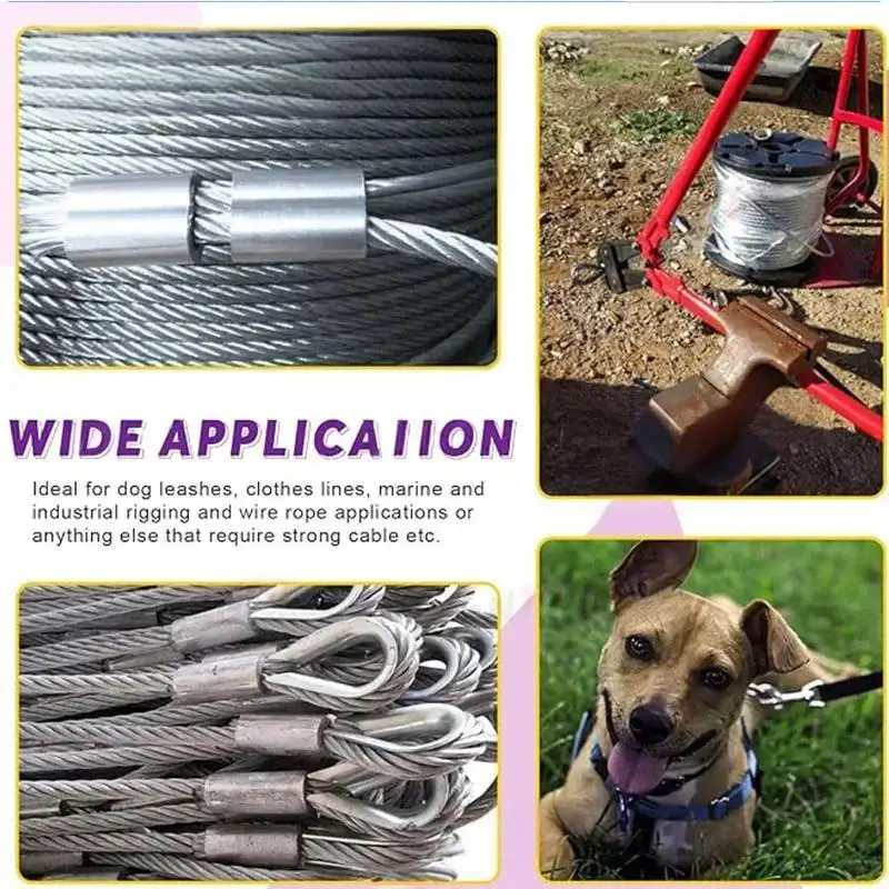 سلك حبل تجعيد كم ثابت تثبيت كليب البيضاوي التعميم 8-نوع الألومنيوم كليب موصل قفل دائرة 0.5/0.8/1 ~ 16 مللي متر مشبك ثابت