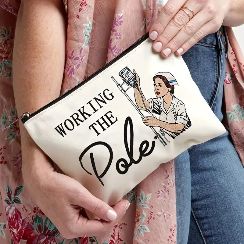 

Модная сумка в стиле медсестры: вместительная, легкая, на молнии, для путешествий и хранения туалетных принадлежностей. Хит продаж для трансграничной торговли.