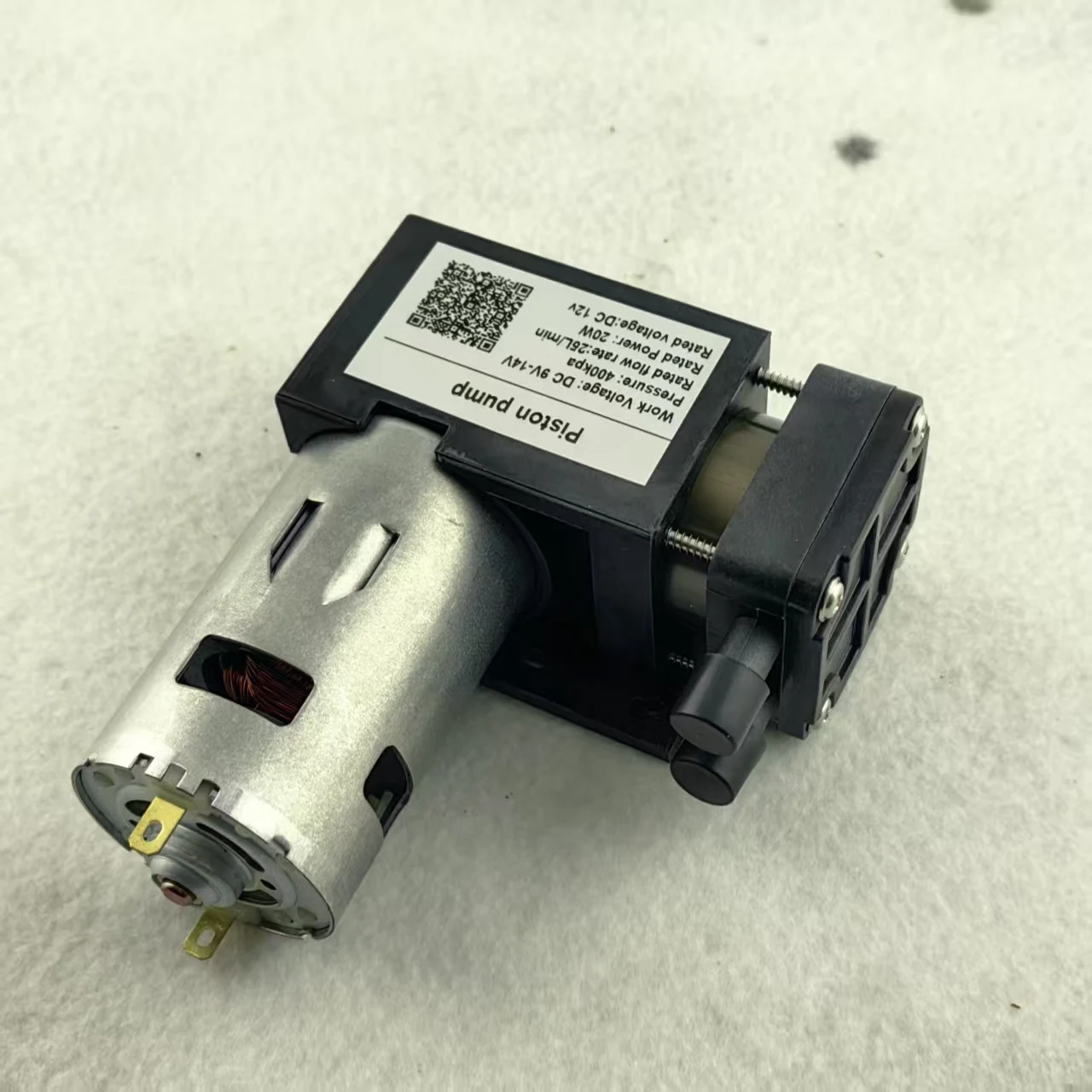 6v 9v 12v 24v 20W 400kpa mini Air Pump Air Compressor Electric Pump 25L/min