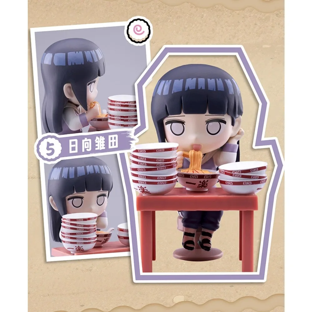 بانداي الأصلي ناروتو رامين موضوع صندوق أعمى شخصيات أنيمي الكرتون نموذج جمع اللعب الحلي الزخرفية مفاجأة الهدايا #6