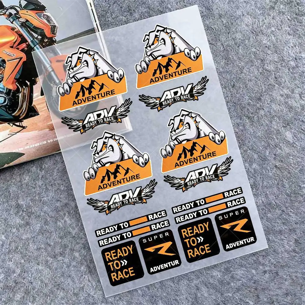 Für KTM Aufkleber Moto Sticker Auto Karosserie Stoßstange Fenster Motorrad Laptop Wände Vinyl Aufkleber Auto Tuning Zubehör