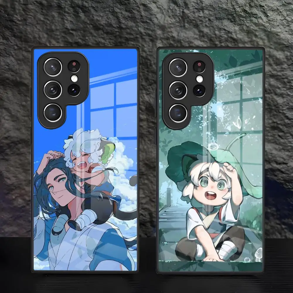 The Legend Of Luo Xiaohei Phone Case For Samsung S26 S25 Edge S24 S23 S22 Ultra Plus Fe A57 A37 A17 A27 5G Glass Cover