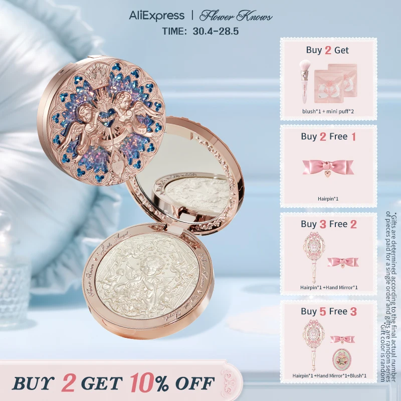 Flower Knows Little Angel Collection Embossed Highlighter
