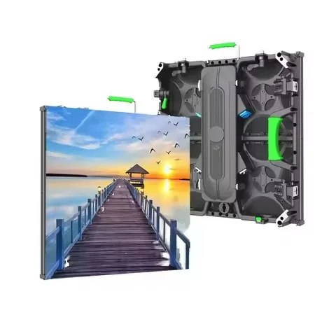 Outdoor Custom Waterproof LED Roll-up Display ScreenRental Full Color 500x500/500x1000 Cabinet P2.97/3.91/4.81/Indoor And Outdoo