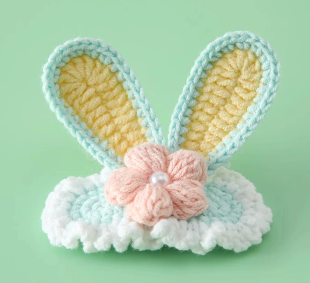 

Beautiful rabbit hairpin for primary school students new rabbit ear hairpin for girls and baby bunny hairpin