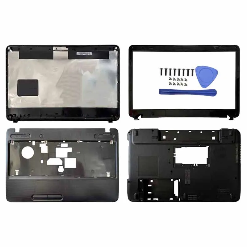 

For Toshiba Satellite C650 C655 C655D Laptop Case Notebook Screen LCD Back Cover/Front Bezel/Palmrest/Bottom Laptop Accessories