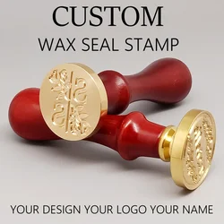 Personalized Wedding Wax seal stamp with 2 initials,Custom wedding sealing wax stamp Invitation Seal Stamp.initials wax seal