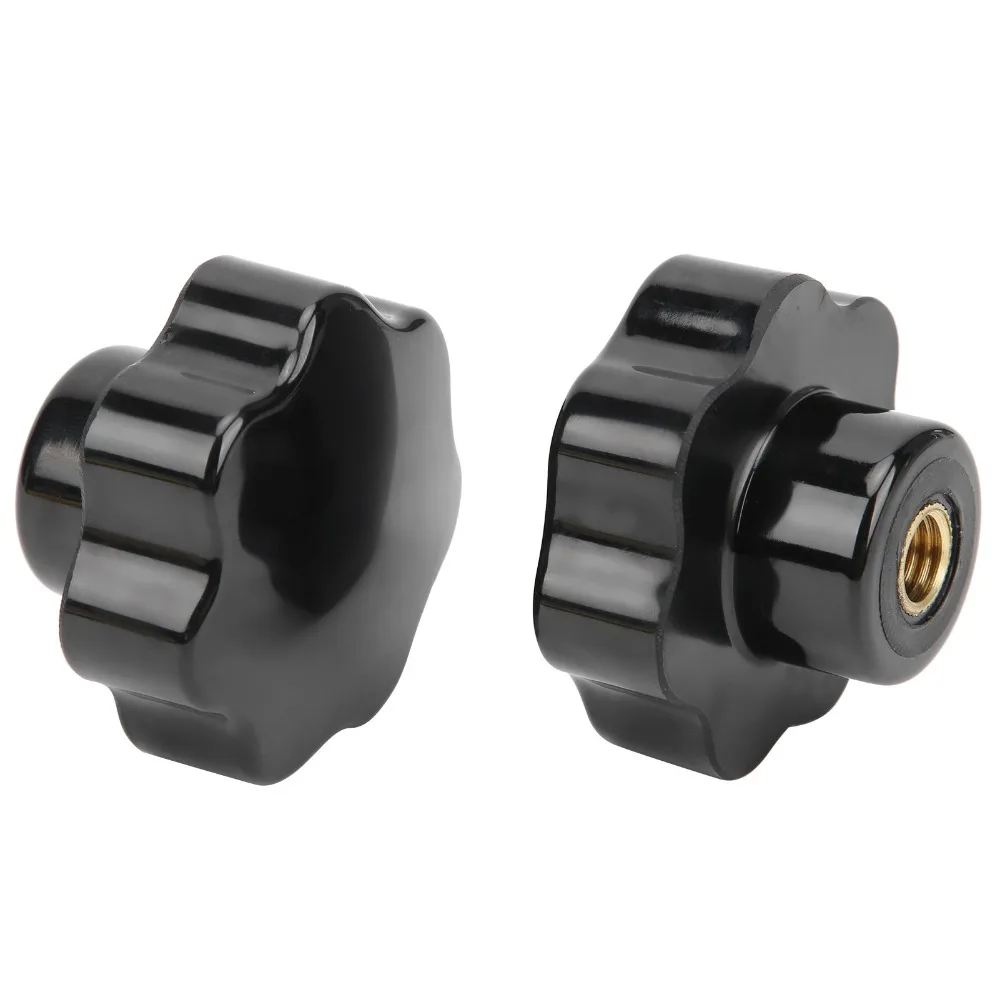 2pcs Versatile Industrial Clamping Knob Durable Practical Female Thread Knob Threaded Hand Knobs Industrial Machinery