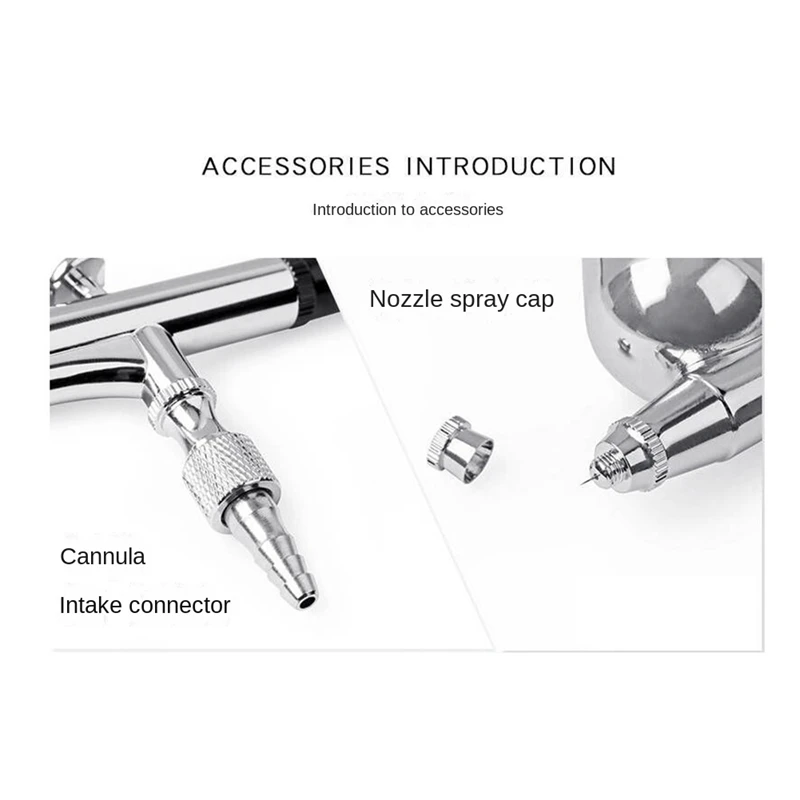 T61C_0,3 mm doppeltwirkendes Airbrush-Set, Luftbürsten