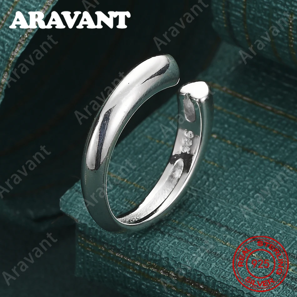 

Серебро 925 пробы, гладкое круглое основание, изящный и свежий дизайн, женские украшения для помолвки.