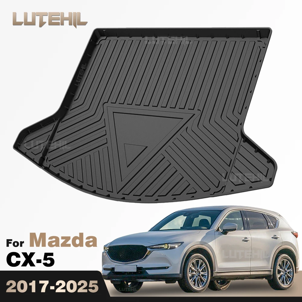 

For Mazda CX-5 2017-2025 2018 2019 2020 2021 2022 2023 TPE Trunk Mat Mat Cargo Liner Protective Cover Waterproof Accessories