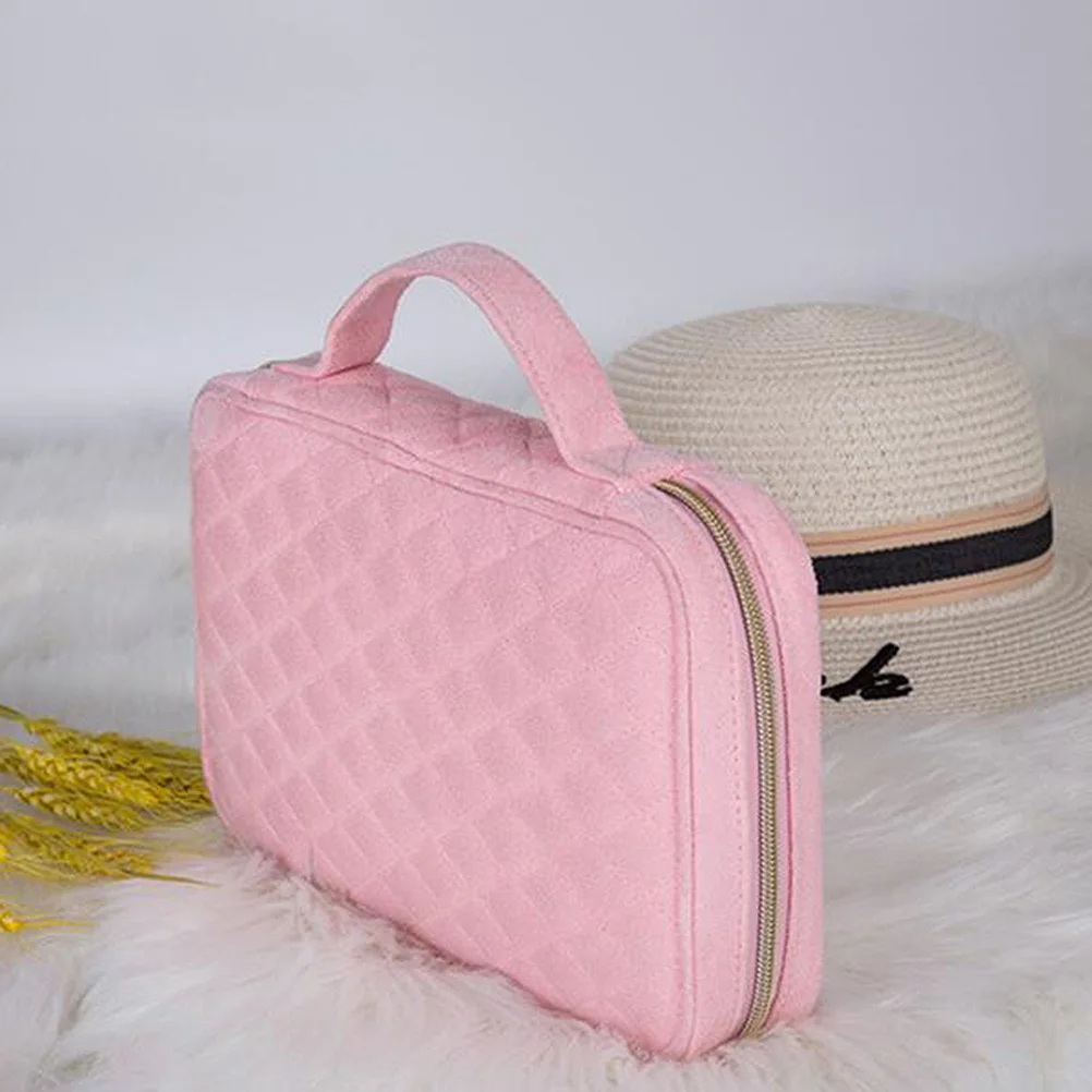 

Jewelry Storage Bag Portable Jewellery Organizer Case Travel Size Gift Packaging Dustproof Scratch Resistant for Wedding