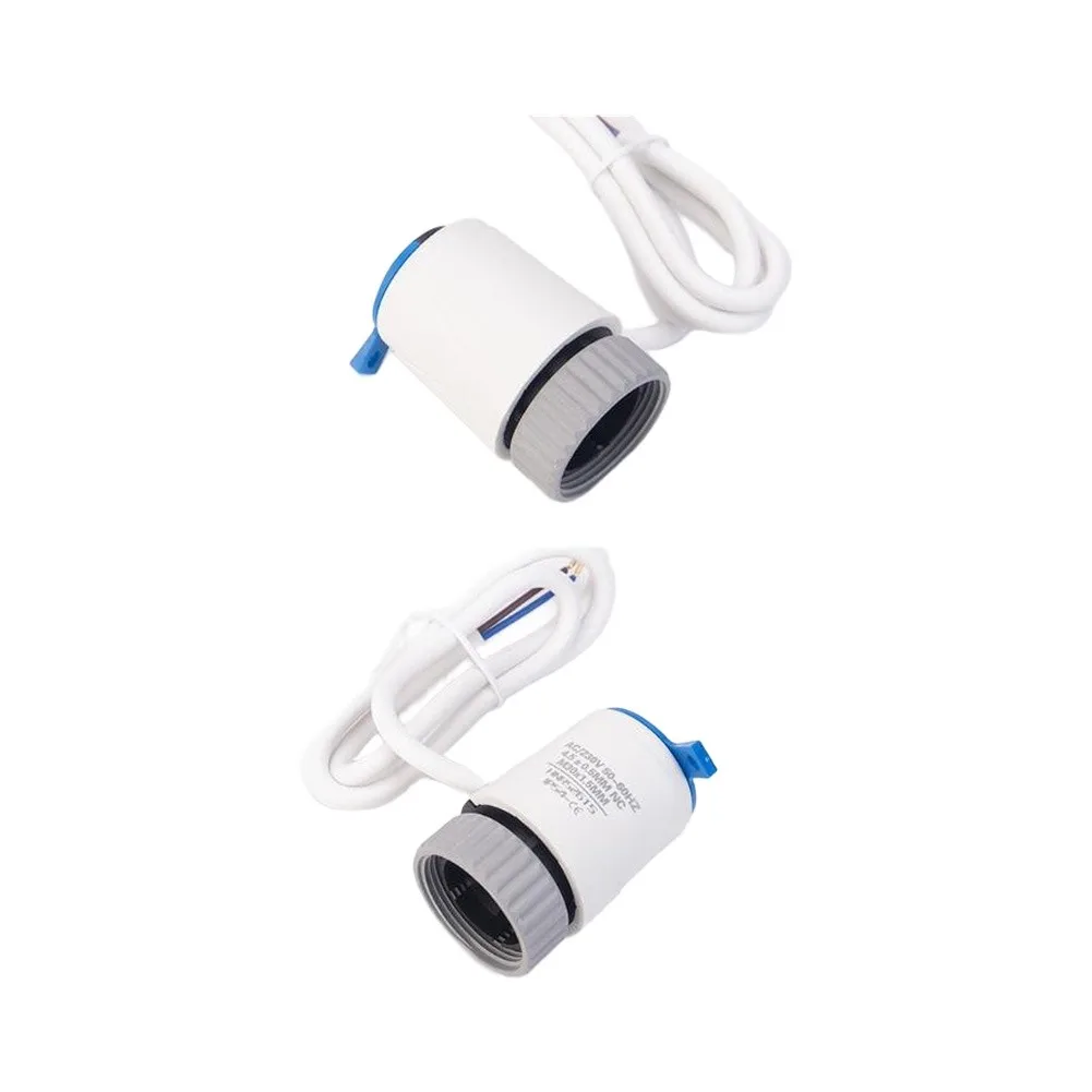 Actuator For Underfloor Heating 230V M30x1.5 Normally Closed Electric Thermal Actuator Household Floor Heating Radiator Valve
