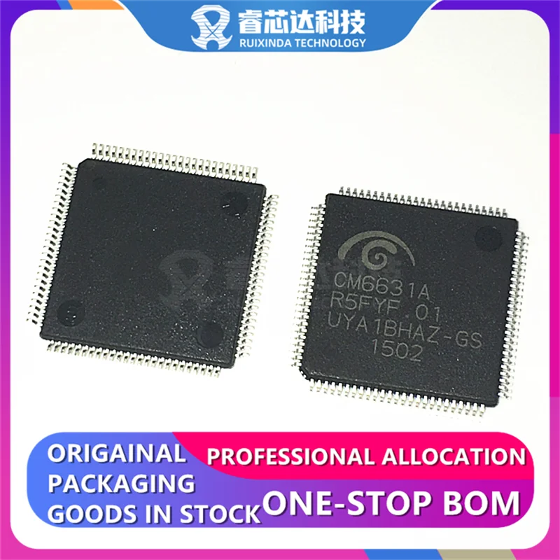 CM6631A QFP100 CM6631 LQFP100 High speed audio processor chip IC original genuine New Original In Stock RXDNA IC BOM